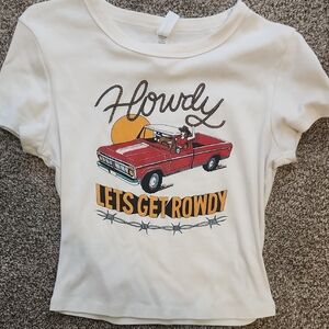 White Graphic T-Shirt